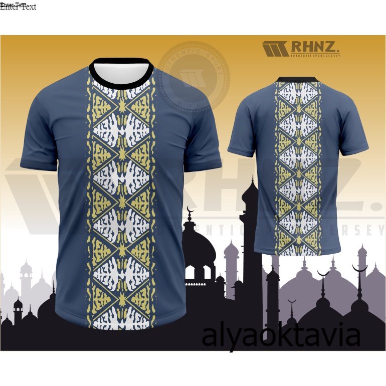 JERSEY KOKO MOTIF PRINTING TERBARU/BAJU JERSEY PRINTING KOKO TERLARIS/BAJU MUSLIM PRIA/BAJU JERSEY A