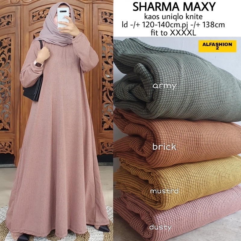 Terbaru ✨ Gamis Syari Wanita Jumbo Gamis Polosan Xxxl Muslimah Ter 2021 Kaos Unqilo Ld 120 130 140 I