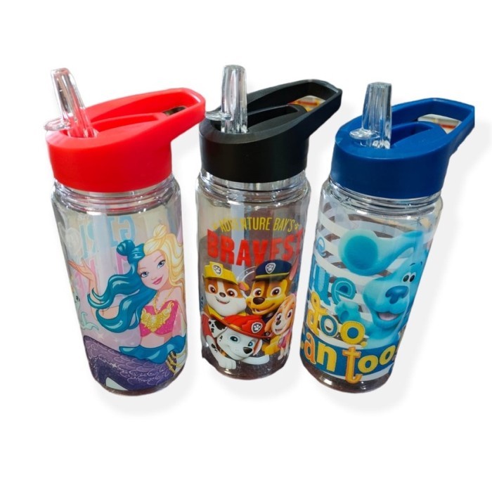 BOTOL MINUM ANAK / CHILDISH SEDOTAN / BOTOL KARAKTER SEDOTAN - KARAKTER COWO