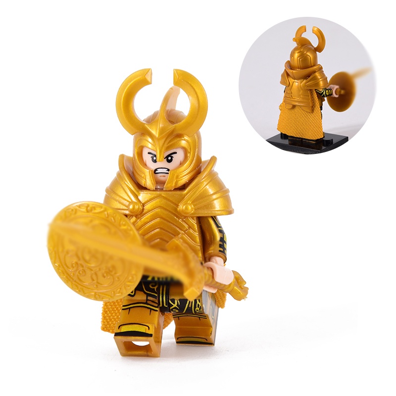 Thor Asgard Army Mini Figure Asgard Guard Asgard Warrior Undead Guard Rakitan Mainan Blok Bangunan