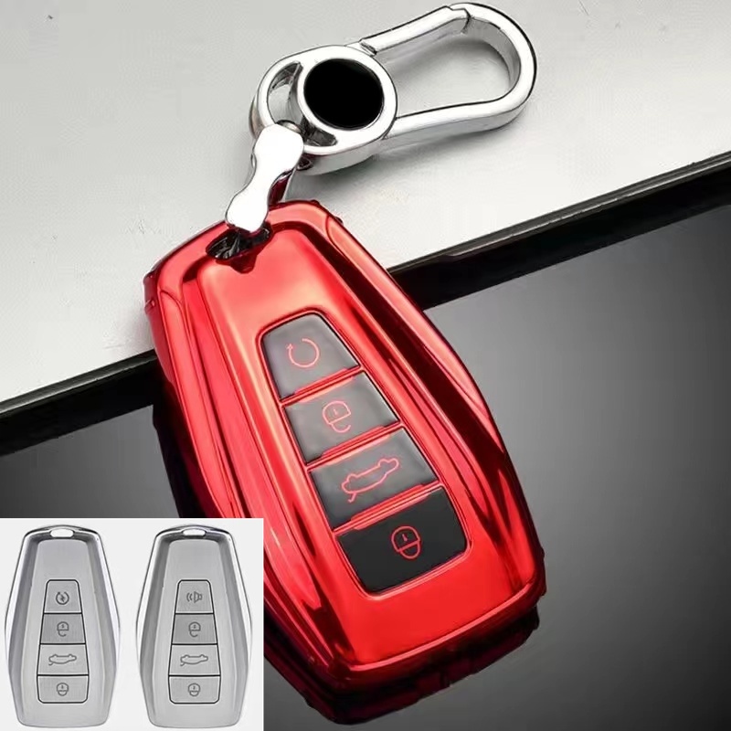 Untuk proton X50 Key holder keyring Soft TPU car Key Case Cover proton remote Kunci Mobil Tas Keychain Aksesoris Mobil