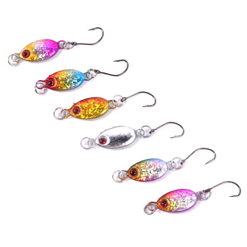 1pcs Metal Jig Memancing Umpan Swimbait Bass 5g 3cm Tenggelam Sendok Spinner Jigging Crankbait Memancing Umpan Tackle