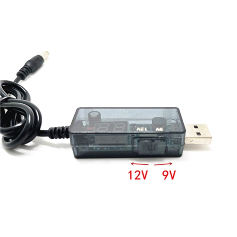 Btsg USB Ke DC9V 12V Power Boost-Line Adapter USB Ke Konektor Lubang Bulat 5.5mm 3.5mm