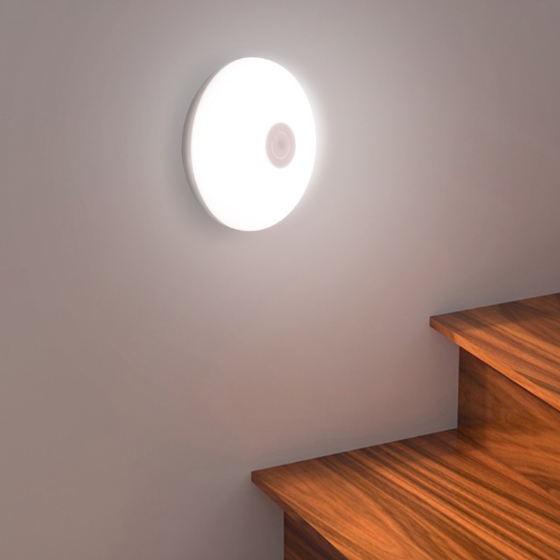 1pc Lampu Malam Bulat LED Tipe Plug Push Button Mini US/3Mode Lampu Tidur Bayi Yang Dapat Disesuaikan/Lampu Tidur Pelindung Mata Kamar Tidur