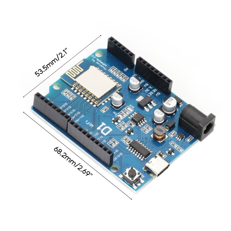 Papan Pengembangan WiFi btsg WeMos D1 CH340 Pengganti ESP8266 ESP-12E Base CH340