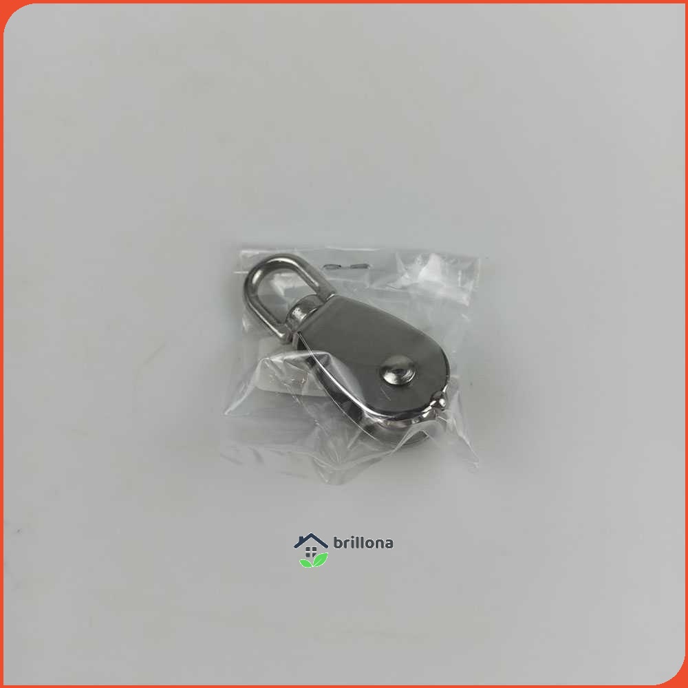 ASOL Katrol Kerekan Mini Serbaguna Swivel Pulley Stainless Steel