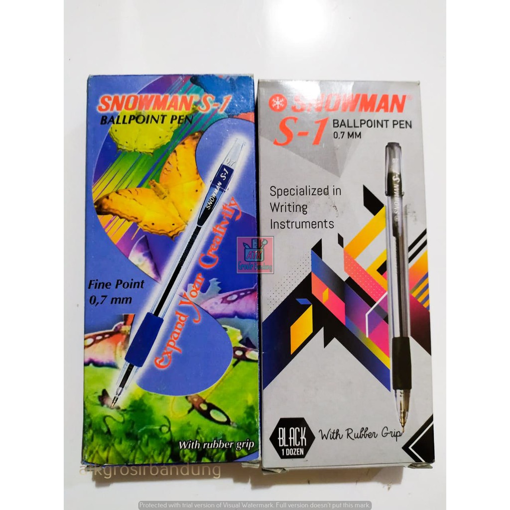 

Pulpen Snowman S-1 Semi Gel Grip Warna Biru Hitam Merah Grosir Murah SHGB