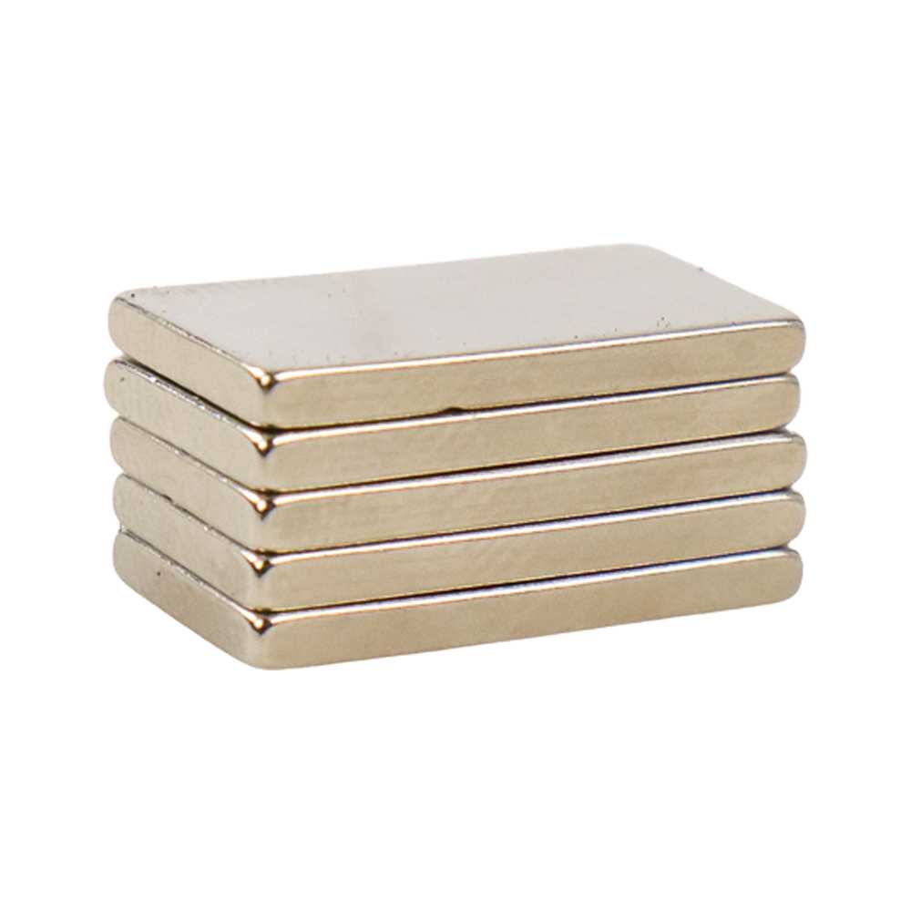 Strong Neodymium Magnet NdFeB Cuboid N35 5 PCS - D22