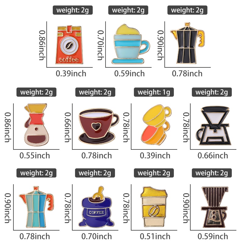 Kreatif Hewan Kucing Kopi Enamel Pin Coffee Pot Cangkir Paduan Bros Lencana Kerah Bros Cafe Perhiasan Hadiah Untuk Penggemar Teman