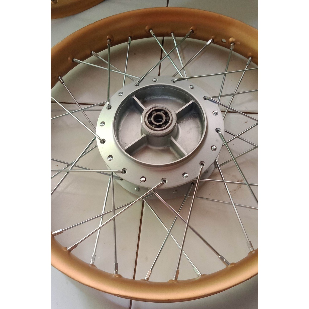 velg pelek jari-jari BELAKANG YAMAHA JUPITER Z Burhan VEGA NEW VEGA ZR