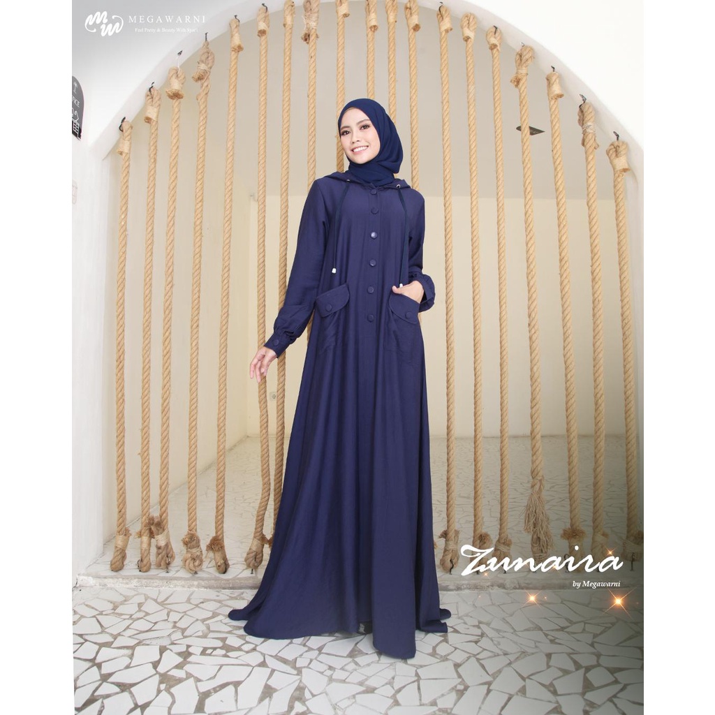 ZUNAIRA GAMIS SYAR'I DRESS ONLY by MEGAWARNI