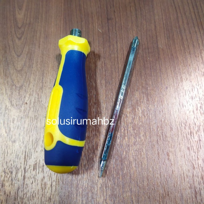 OBENG BOLAK BALIK DUA ARAH 125 MM 5&quot; LAKONI JETJO TWO WAY SCREWDRIVER