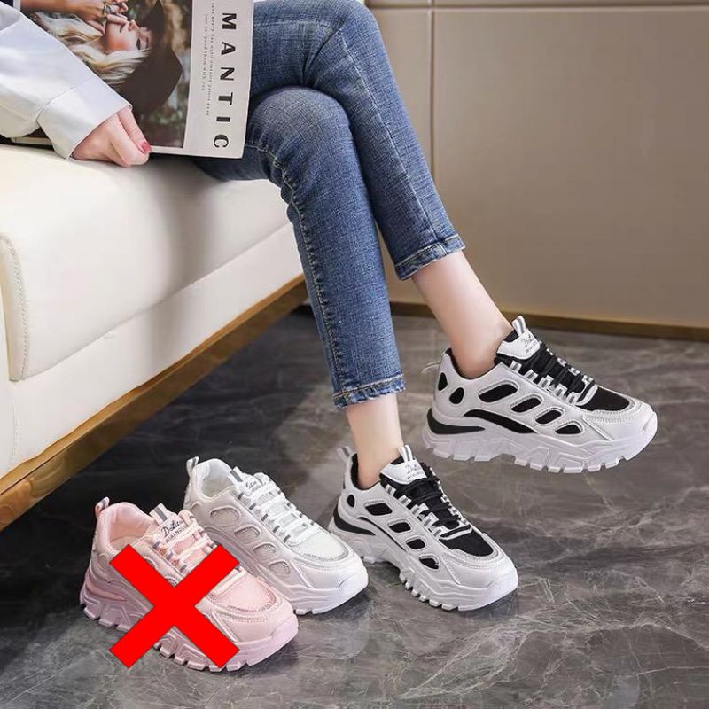 5018 Sepatu sneakers Import fashion murah kekinian