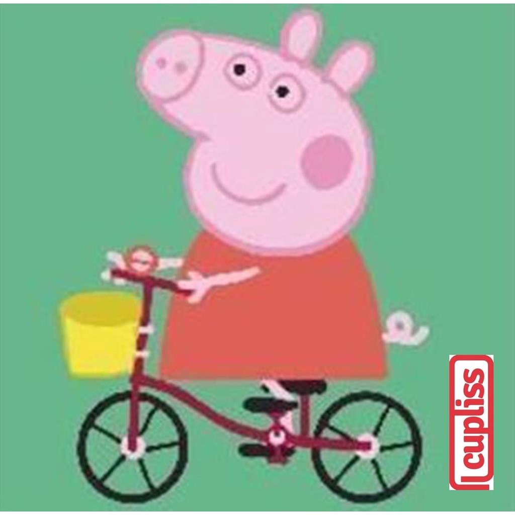 Children Canvas Painting Peppa by Number Mainan Edukasi