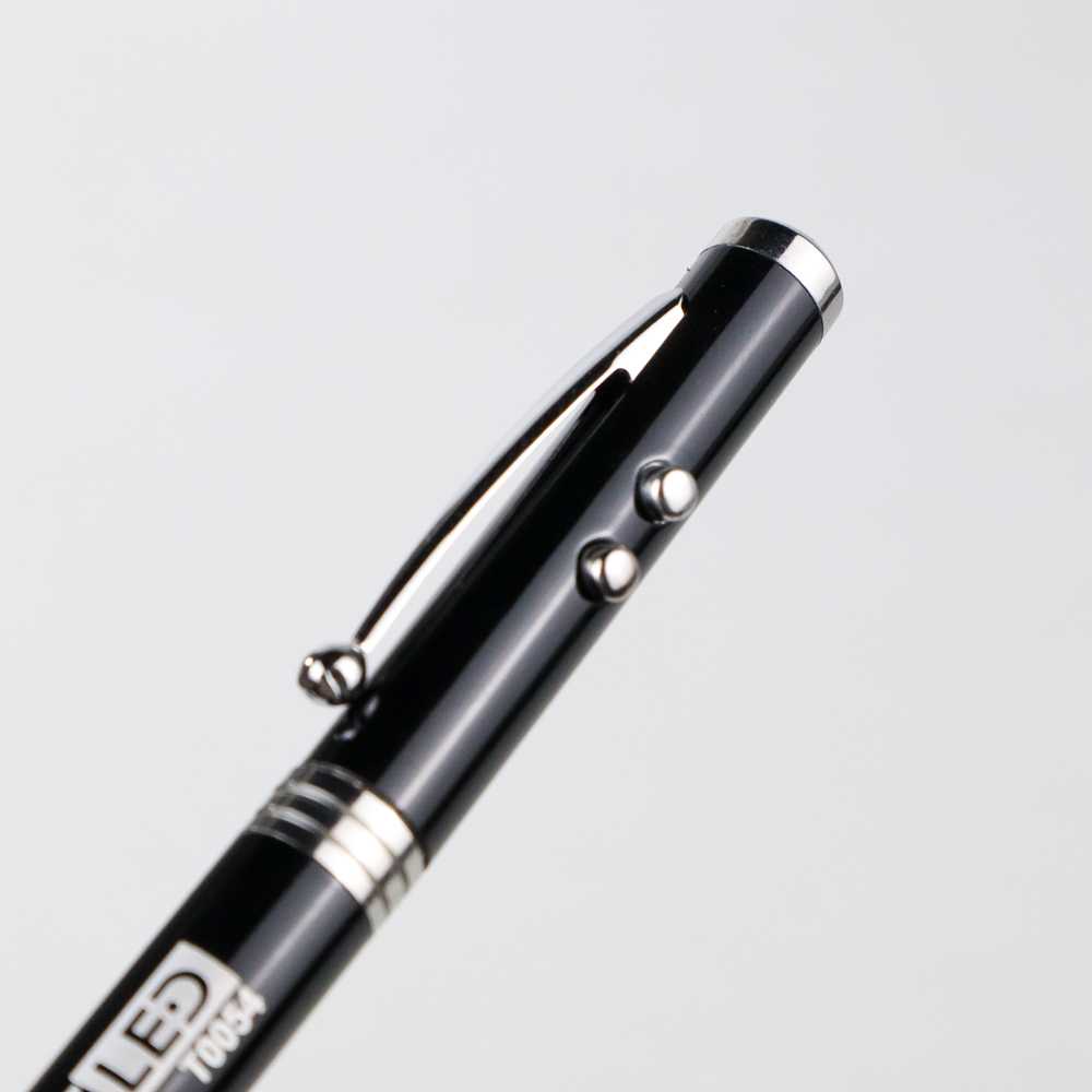 Pulpen 4 in 1 Senter Laser Pointer Pen dan Stylus T0054