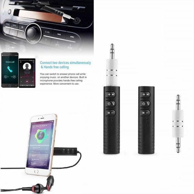 【3.5Mm】Bluetooth Wireless Receiver BT-450 Adaptor Pemancar Penerima Bluetooth Nirkabel 5.0 untuk Speaker Audio Musik Mobil Aux Hp Penerima Bebas Genggam