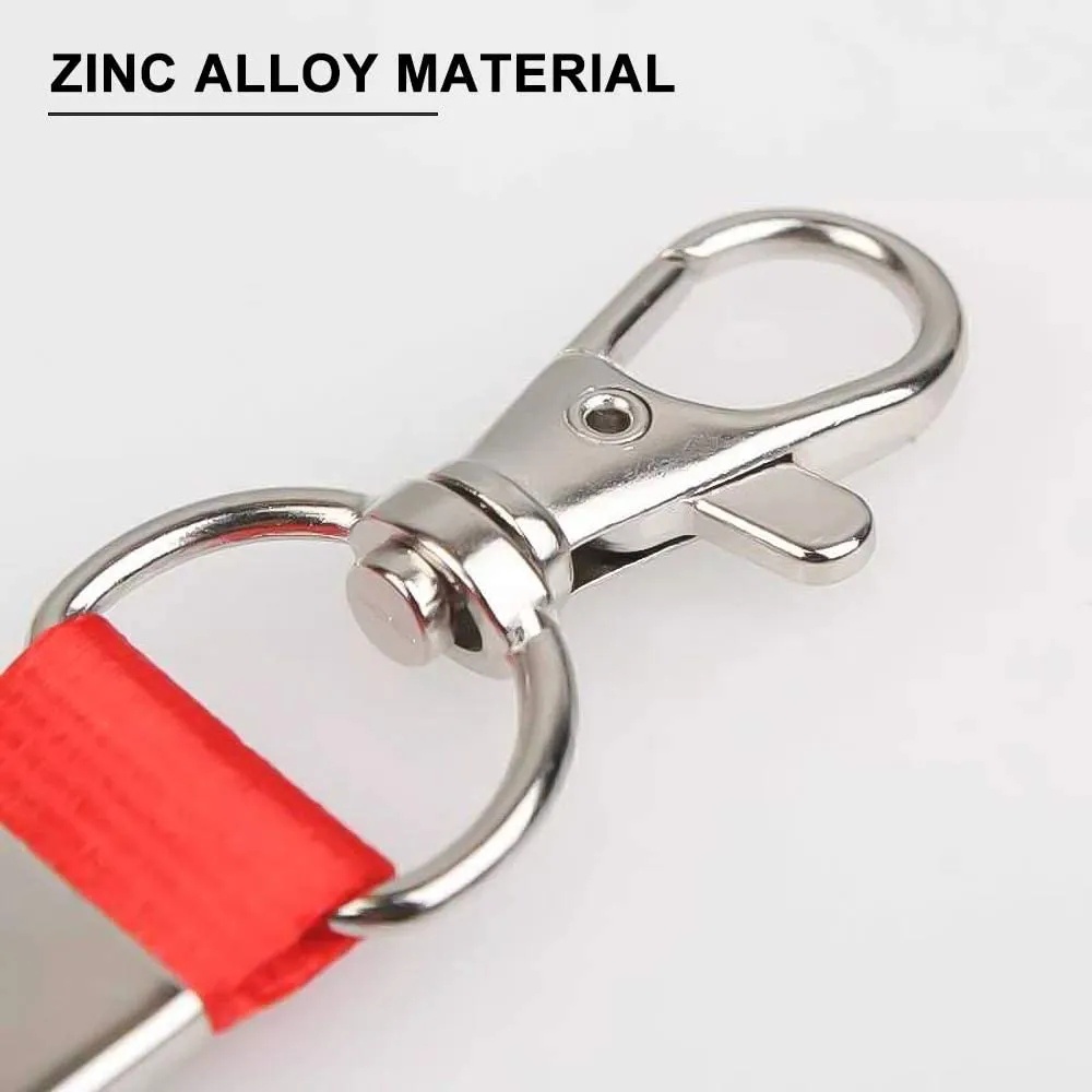 Jepit Putar D Cincin/alloy Lanyard Snap Hooks Clip/Zinc-alloy Zipper Fastener/Snap Hook Untuk Gantungan Kunci Tas Gesper DIY Aksesoris