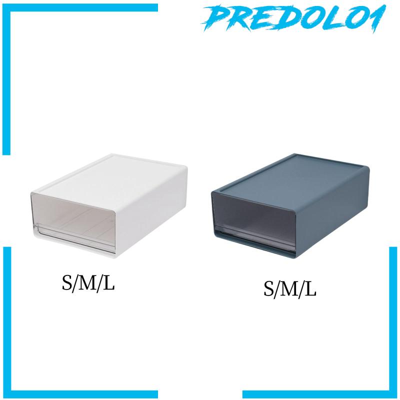 [Predolo1] Desktop Storage Box Organizer Laci Susun Fungsional Tahan Aus