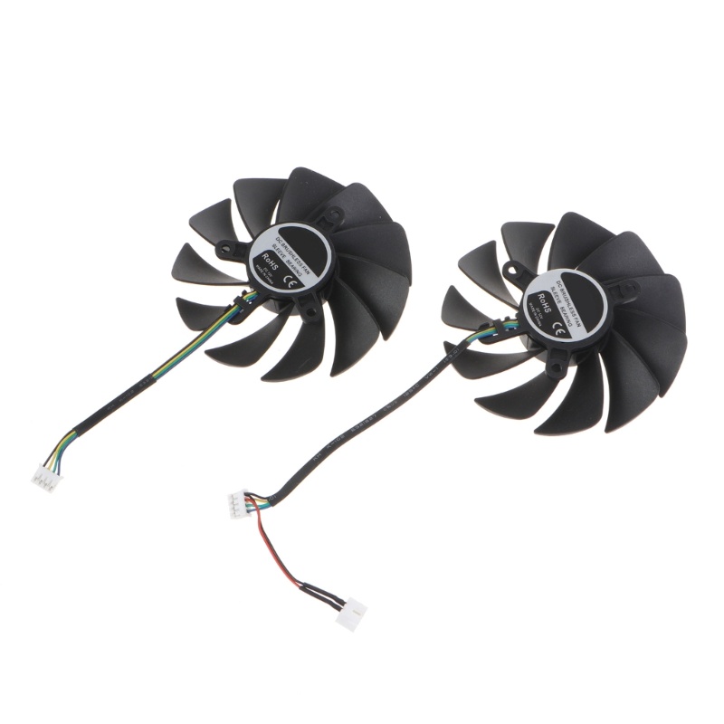 Zzz 89mm Fans Untuk Rtx3060 3070 RTX3080 RTX3090 GAMING Kartu Grafis Pendingin 4Pin