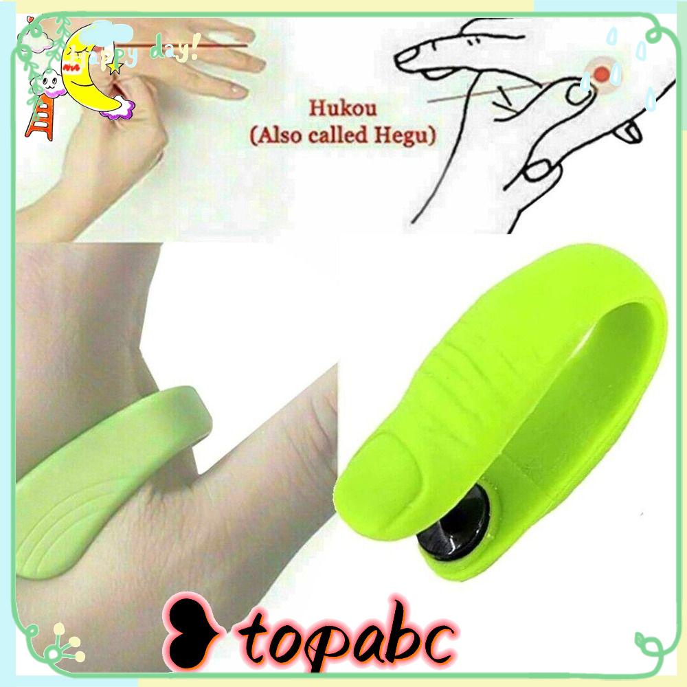 Top 3Pcs Palm Pressure Klip Kantor Baru Presser Palm Pijat Tangan Wearable Acupressure Massager