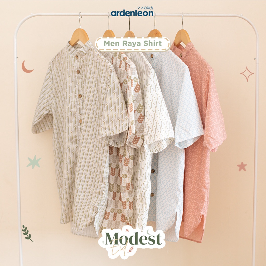 ARDENLEON Atasan Dewasa Raya Men Shirt jie