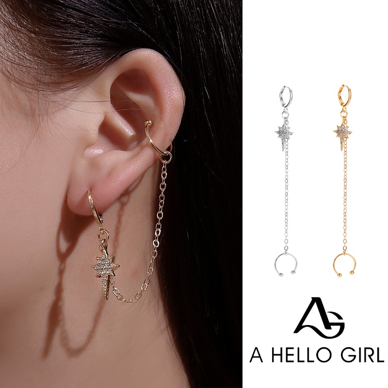 Anting Tusuk Gantung Wanita Gaya Elegan Untuk Hadiah