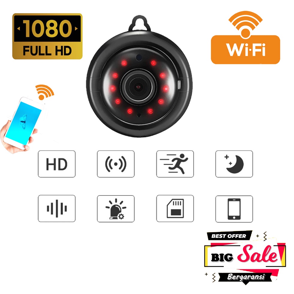 Spycam wireless / Spy Camera Mini / Kamera Spy / Cctv Wifi / Ip camera / Mini camera / Spycam Origin