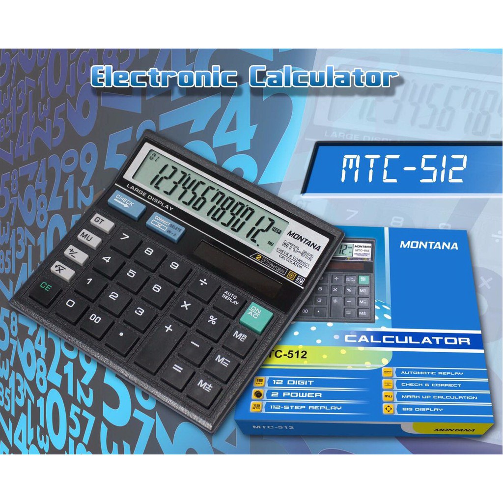 

Terbaru Kalkulator Montana MTC-512