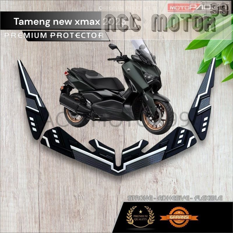 Stiker Rubber Tameng Depan Yamaha Xmax 2023