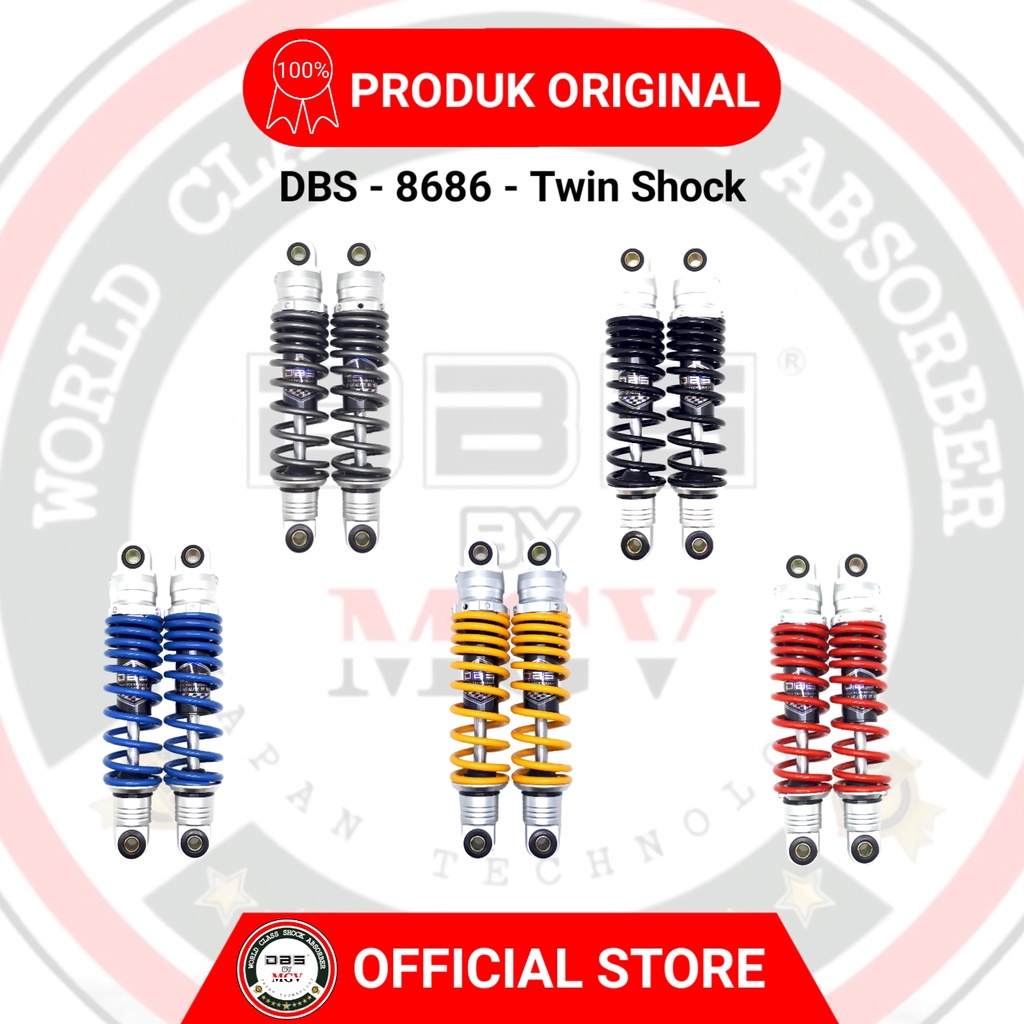 [ BISA COD ] Shock Non Tabung DBS 8686 Z SERIES JUPITER Z Z1 VEGA R ZR LEXAM FORCE F1ZR CRYPTON