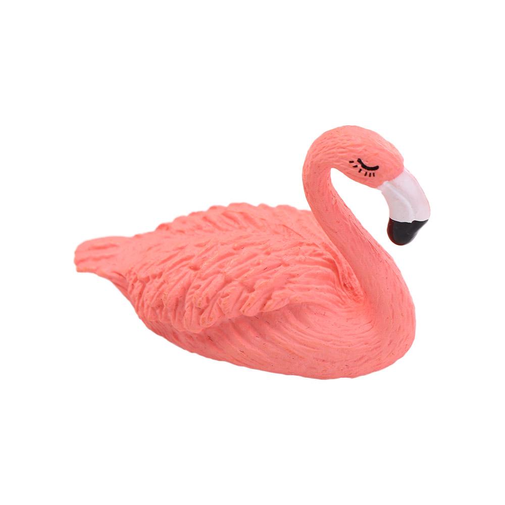 AUGUSTINA Agustinina Pemegang Ujung Kuku Palsu Pink Flamingo Kartun Salon DIY Manicure Tools Alat Pajangan Kuku Palsu Nail Art Training Nail Display Stand