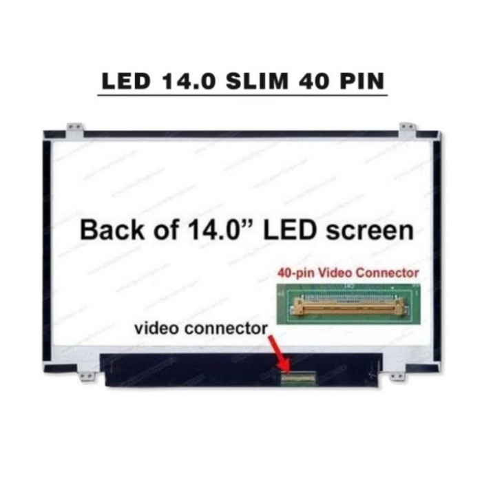 Layar LCD LED Laptop HP Pavilion 14-R 14-R201TX 14-R202TX 14-R203TU