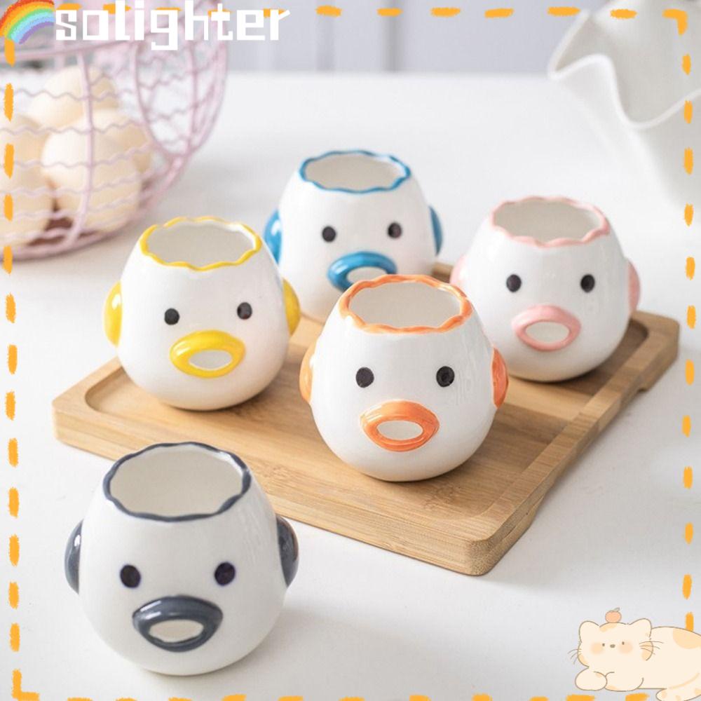 Solighter Egg White Separator Tempat Telur Dapur Baking Egg Filter