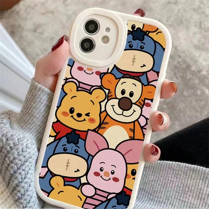 Softcase Silikon Realme C1 C2 5S 5i 6 7i 8i 8 Pro 9i C11 C20 C12 C15 C17 C21Y C25Y C35 RENO 4F 56 7Z Black Toy Story Winnie The POOTH mONSTER