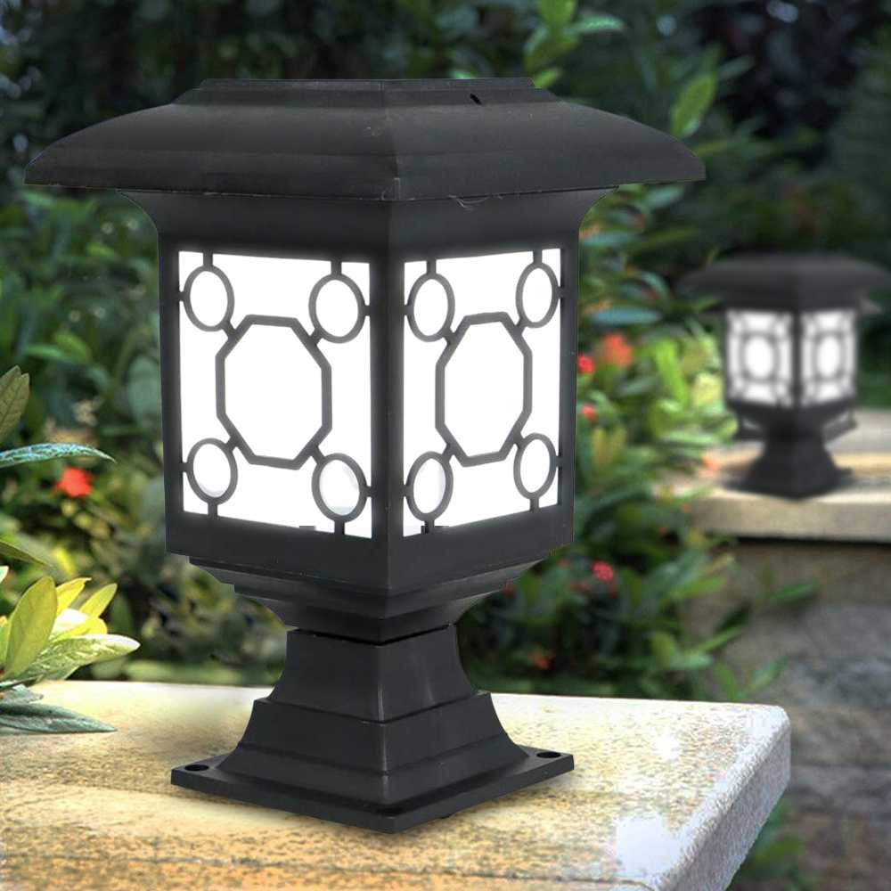 (BISA COD) FTIHSHP Lampu Taman Hias Garden Light Solar Power Waterproof Cool White - EM375