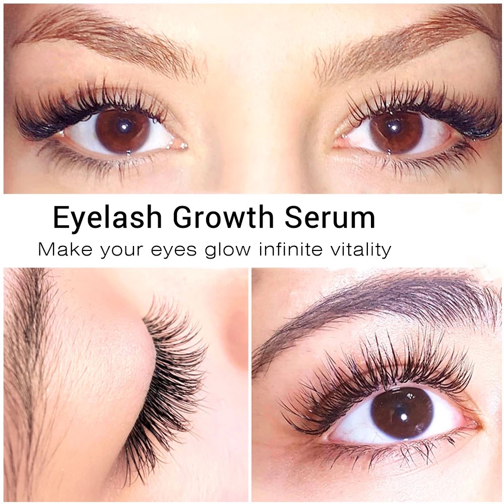 WiRinef Eyelash &amp; Eyebrow Growth Serum Penumbuh Bulu Mata dan Alis Pemanjang Bulu Mata Serum Alis Pelentik Bulu Mata 10ml Bulu Mata Tumbuh Cepat Dalam 7 hari (100% Original)