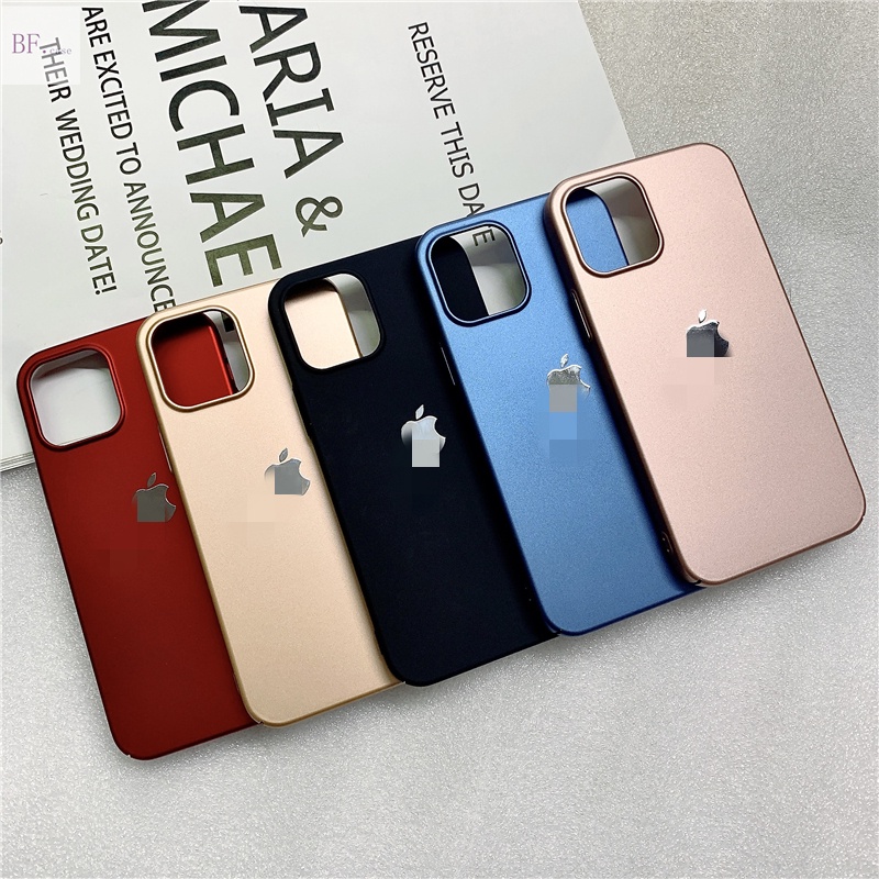 IPHONE Casing PC Keras Ultra-Tipis Untuk Iphone14 13 12 11 Pro Max X XR XSMAX 7plus 8plus 14plus