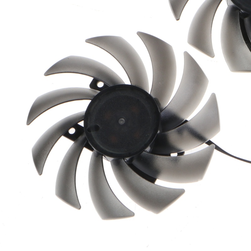 Zzz 2PCS 4Pin Cooler Fans Radiator Kartu Grafis Untuk RTX2060S GTX1660 1660ti 1660S GPU Pendingin