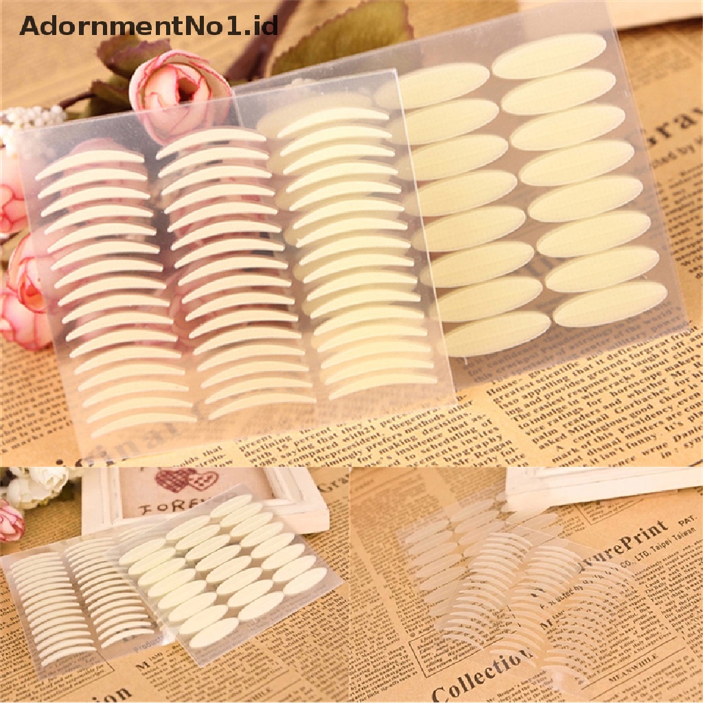 [AdornmentNo1] 240pasang Putih Tipis Invisible Double Eyelid Adhesive Eyes Tape Sticker [ID]