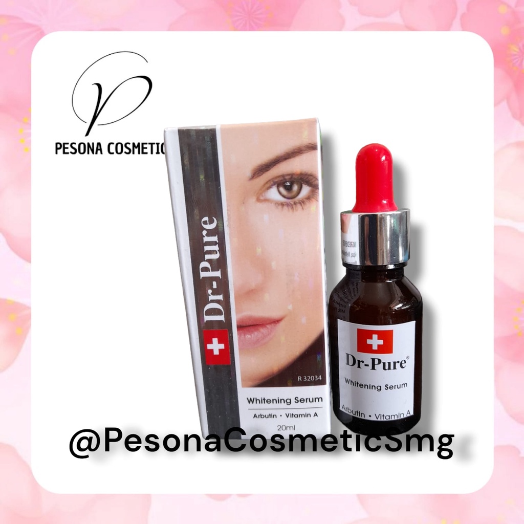 DR PURE SERUM WHITENING ORIGINAL BPOM - SERUM DR PURE BPOM DR-PURE