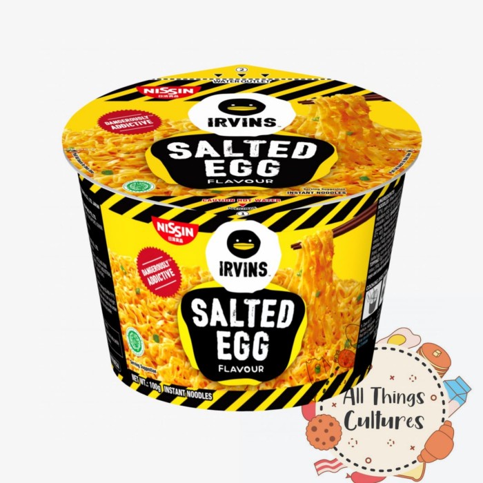 

Nissin Irvins Salted Egg Noodle