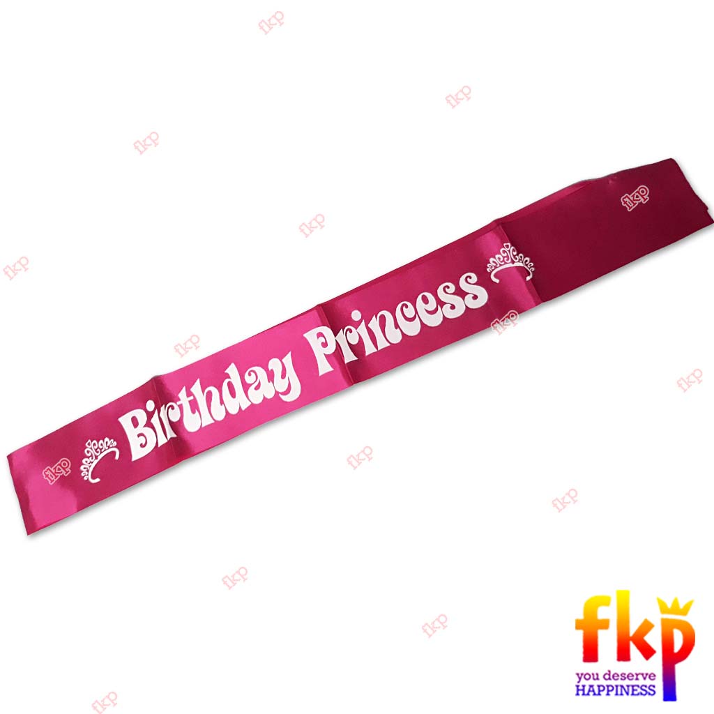 Selempang Bride To Be Birthday Queen / Selempang Birthday Queen / Selempang Ulang Tahun / Sash Birthday Party