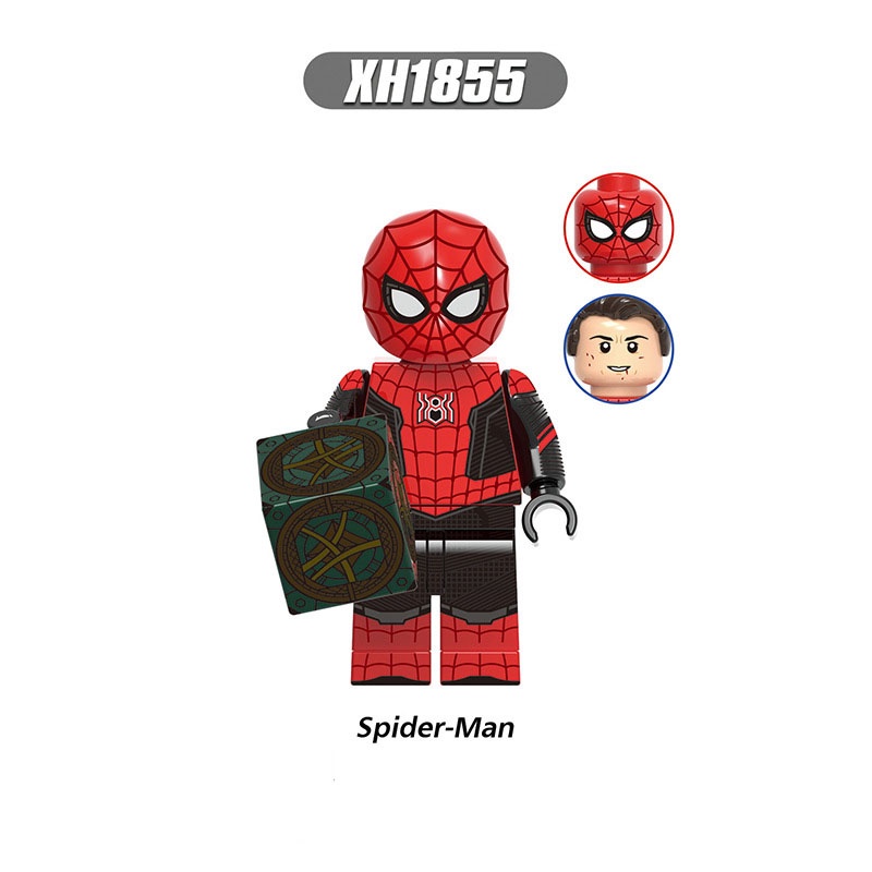 Marvel Minifigures Spiderman Green Goblin Pesawat Amazing Spider-Man Venom Eddie Brock Doctor Strange Mini Figure