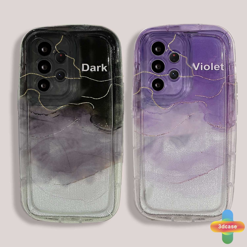 Casing Samsung A13 A14 A22 A23 A04 A04S A52 A12 A03 A03S A50 A02S A20 A32 A50S A30S A52S A30 M12 M22 M32 A125 A13 Lie A14 LTE A037F F12 M04 M10S M02S A025 A205 A305 F02S Y22S Y20I Y12S Y17 Y15 Y15S Y35 A54 A55 Ins Purple Gradient Halo Silicone Case