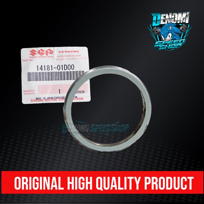 Packing Paking Gasket Perpak Knalpot Suzuki TS 125 Original SGP 14181-01D00