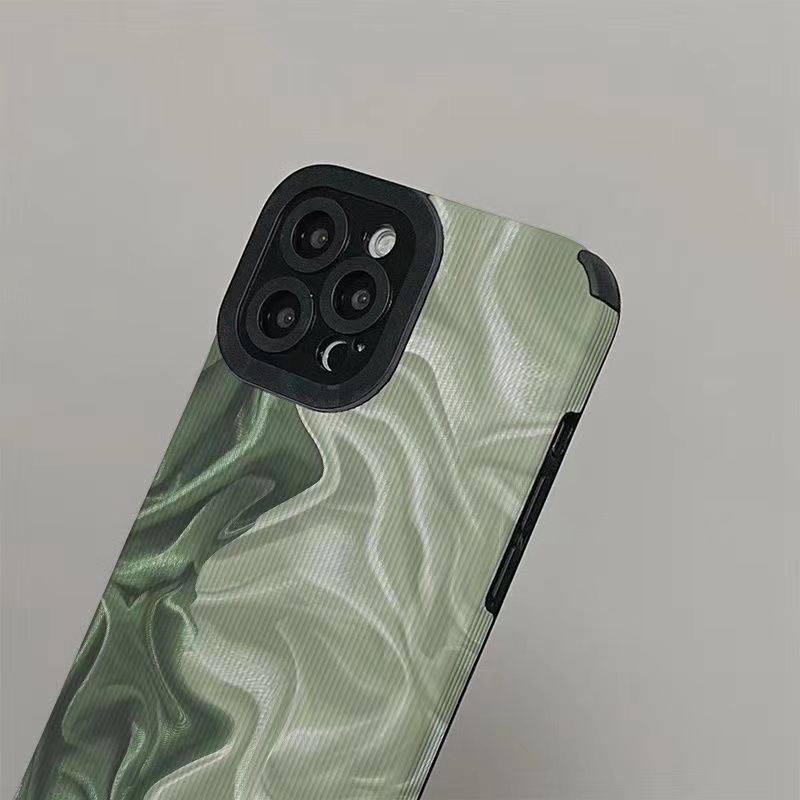 New！Green Wave Soft Case HP VIVO V9 Y11 Y12i Y12 Y15 Y17 Y12S Y20 Y20i Y20S Y19 Y93 Y91C S1 V15 Pro Y50 Y30 Y30i V20 Z1 Pro Y52S Y31S V5 V5S V21 V23 5G Y83 FTD Stripe Casing