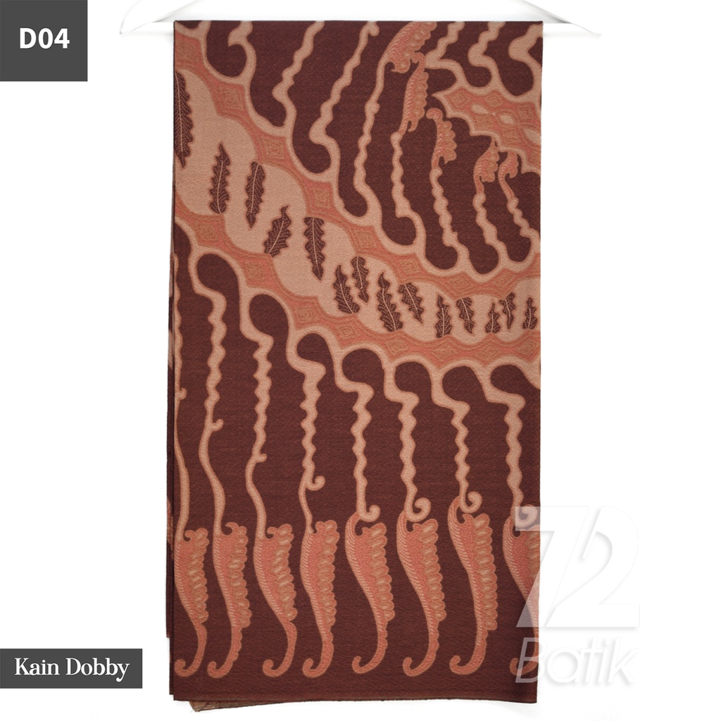 KAIN BATIK PREMIUM Dobby Motif Kawung Kelabang Warna Coklat 723266 Cap 72 Jarik Jarit Samping Kebat Panjang Batik Dobby Modern Premium Bahan Seragam Batik Pernikahan Kantor Keluarga Murah Kamen Jadi Batik Bali Lembaran