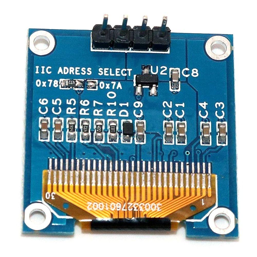 Modul Display OLED Populer Putih/Biru/Kuningbiru12864 128X64 4Pin IIC I2C SPI Serial