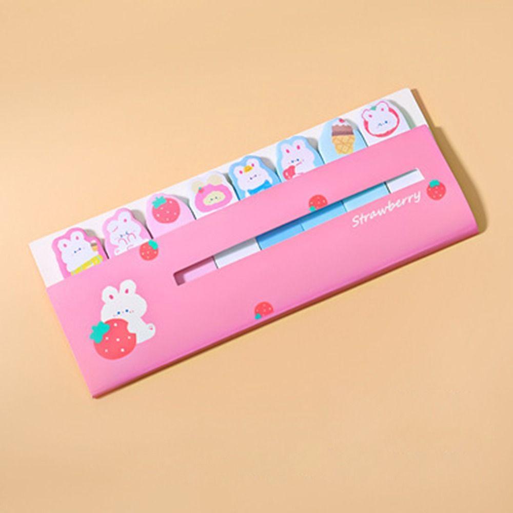 [Elegan] Sticky Notes Label 120lembar Kawaii Sticky Notes Perlengkapan Kantor Alat Tulis Siswa Label Bookmark