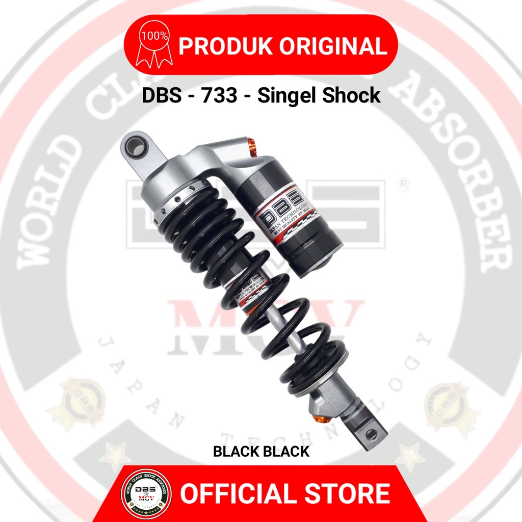 [ BISA COD ] Shock Tabung DBS 733 W SERIES Vario 125 Vario 150 Vario 160 X ride